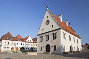 Slovakia Prints: Saris Museum in Radnicne Square