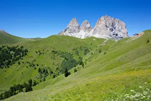 Trento Prints: Sassolungo Group, Sella Pass, Trento and Bolzano Provinces