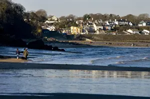 Dyfed Prints: Saundersfoot, Dyfed, Wales, United Kingdom, Europe