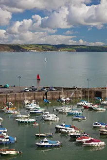 Pembrokeshire Prints: Saundersfoot Harbour, Pembrokeshire, Dyfed, Wales, United Kingdom, Europe