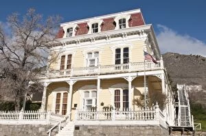 Images Dated 10th May 2010: Savage Mansion dating from around 1861, Virginia City, Nevada, United States of America
