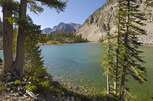 Images Dated 21st September 2009: Sawtooth Mountains, Sawtooth Wilderness, Sawtooth National Recreation Area