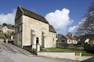 Saxon Prints: The Saxon Church of St. Laurence, Bradford-on-Avon, Wiltshire, England, United Kingdom