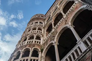 Amazing Prints: Scala Contarini del Bovolo, an external multi-arched spiral staircase
