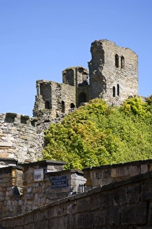 Scarborough Prints: Scarborough Castle Keep, Scarborough