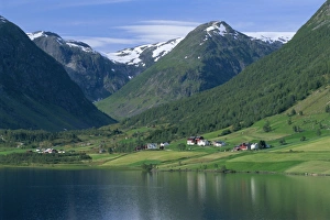 Western Fjords Prints: Scenery near Songdal
