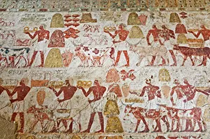 Tomb Prints: Scenes of arts and crafts, Tomb of Rekhmire, West Bank, Thebes, UNESCO World Heritage Site