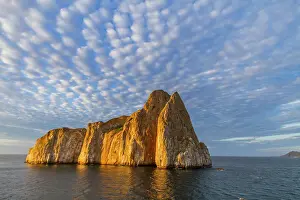 Discover Prints: Scenic view of Leon Dormido (Sleeping Lion) Island off San Cristobal Island in the Galapagos Islands