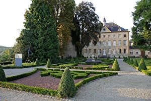 Luxembourg Prints: Schengen Castle, Schengen, Mosel Valley, Luxembourg, Europe