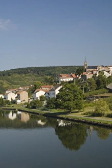 Luxembourg Prints: Schengen, Moselle wine route