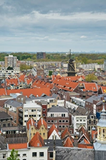 The Netherlands Prints: Schiedam has the largest windmills in the world, with heights up to 33 meters, Schiedam
