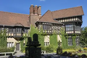 Typically German Prints: Schloss Cecilienhof, scene of the 1945 Conference at the end of World War II, Potsdam
