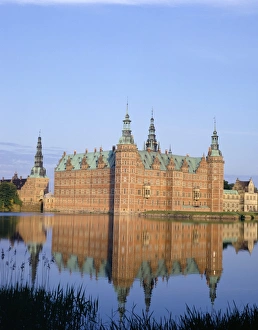 Northern Europe Prints: Schloss Frederiksborg, Copenhagen, Denmark, Scandinavia, Europe
