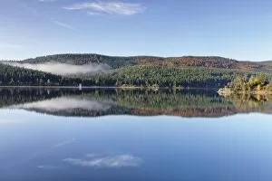 Images Dated 9th October 2010: Schluchsee Lake, Black Forest, Baden Wurttemberg, Germany, Europe