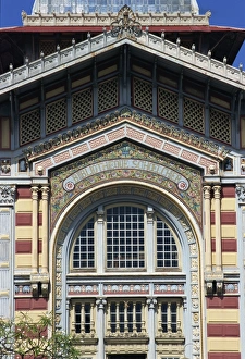 Libraries Prints: Schoelcher library, dating from 1887, Fort de France, Martinique, West Indies