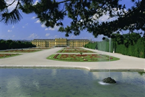 Vienna Prints: Schonbrunn Palace, UNESCO World Heritage Site, Vienna, Austria, Europe