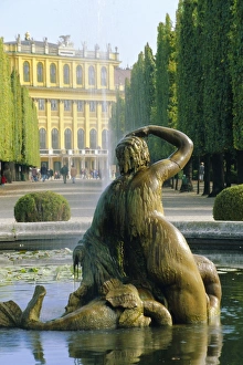 Vienna Prints: Schonbrunn Palace, Vienna, Austria, Europe