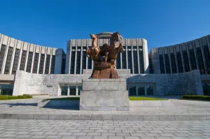 North Korea Prints: Schoolchildrens Palace, Pyongyang, North Korea, Asia