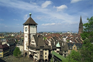 Freiburg Prints: Schwabentor, Freiburg, Baden-Wurttemberg, Germany, Europe