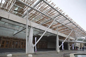 Parliament Building Prints: Scottish Parliament Building, Edinburgh, Lothian, Scotland, United Kingdom, Europe