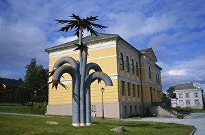 Art Museum Prints: Sculpture, Art Museum, Tromso, Norway, Scandinavia, Europe
