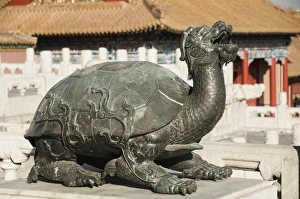 Palace Museum Prints: Sculpture, Forbidden City (Palace Museum), Beijing, China, Asia