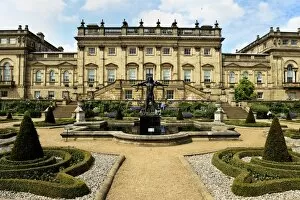 Images Dated 6th July 2010: Sculpture in the gardens of Harewood House, Leeds, West Yorkshire, England