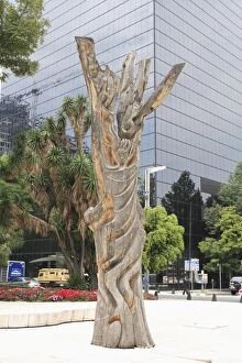 Images Dated 4th October 2006: Sculpture, Paseo de la Reforma, Reforma, Mexico City, Mexico, North America