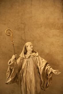 Sculpture, Saint-Vincent cathedral, St. Malo, Ille-et-Vilaine, Brittany, France, Europe