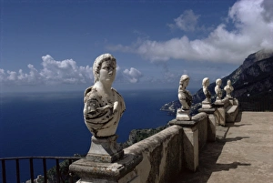 Ravello Prints: Sculpture, Villa Cimbrone