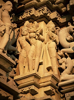 Khajuraho Prints: Sculptures