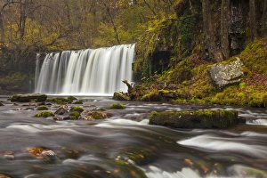 Powys Prints: Scwd Ddwil, near Pontneddfechan