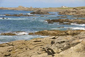 Morbihan Prints: Sea coast, spectacular rocks, Wild Coast, Quiberon peninsula, Morbihan