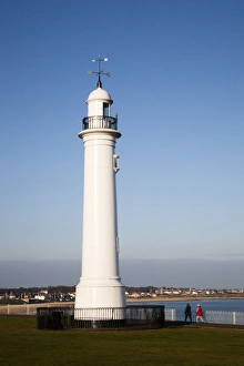 Light Houses Prints: Seaburn Lighthouse, Sunderland, Tyne and Wear, England, United Kingdom, Europe