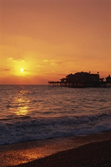 Piers Prints: Seafront, Brighton, Sussex, England, United Kingdom, Europe