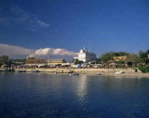 Side Prints: Seafront promenade of Side