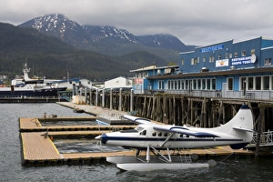 Juneau Prints: Seaplane in Juneau, Southeast Alaska, United States of America, North America