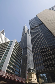 Images Dated 15th April 2008: Sears Tower, center, Chicago, Illinois, United States of America, North America