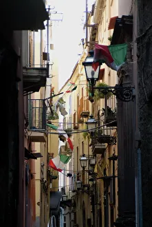 Balconies Prints: The seaside town of Sorrento