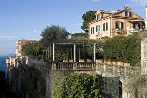 The seaside town of Sorrento