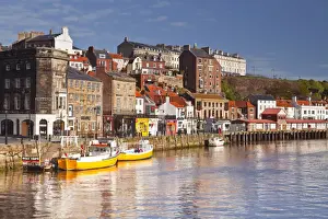 Moors Prints: The seaside town of Whitby in the North York Moors National Park