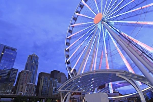 Pier 57 Prints: Seattle Great Wheel on Pier 57