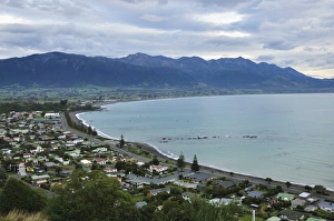 Seaward Kaikoura Ranges, Kaikoura, Canterbury, South Island, New Zealand, Pacific