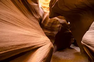 Textured Prints: Secret Canyon, Page, Arizona, United States of America, North America