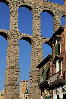 A section of the Roman Aqueduct at Segovia