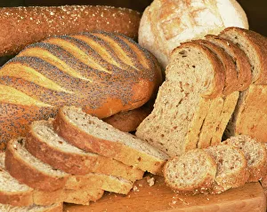 Sliced Prints: A selection of bread loaves and bread slices