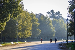 Milan Prints: Sempione Park, Milan, Lombardy, Italy, Europe
