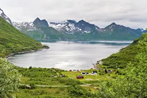 Mountainscape Prints: Senja island.County of Troms, Norway, Northern Europe