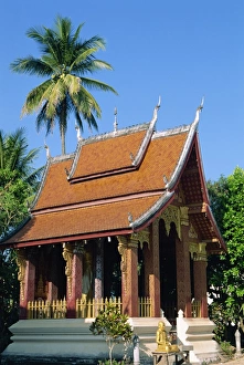 The Sensoukharam Temple in Luang Prabang