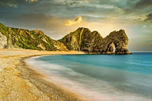 Breathtaking View Prints: Serene beach with smooth waters